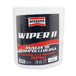 PAPIER BOBINE ESSUIE-MAIN AREXONS WIPPER II OUATE BLANC  (800 FEUILLES) (304 M)