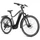 VELO ELECTRIQUE/VAE VTC 29 LEADER FOX DIXON 2026 HOMME GRIS BRILLANT 10V CUES MOTEUR CENTRAL PANASONIC GX ULTIMATE 36V 95Nm BATTERIE 23Ah (19'' - h48cm - TAILLE L - POUR ADULTE DE 178cm à 185cm)