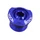 BOUCHON D'HUILE 50 A BOITE VOCA EVO V2 MINARELLI 50 AM6/RIEJU 50 MRT, SMX/YAMAHA 50 TZR, DTR/PEUGEOT 50 XPS, XR6/BETA 50 RR/SHERCO 50 SM-R, SE-R ALU CNC BLEU