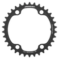 PLATEAU ROUTE 4BRA D.110 POUR SHIMANO DURA ACE 9200 STRONGLIGHT 34DTS INTERIEUR NOIR CT2 12V. POUR EXTERIEUR 48-50DTS