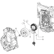 Volant magnetique