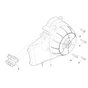 Couvercle volant magnetique - Filtre à huile