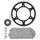 KIT CHAINE ADAPTABLE CF MOTO 450 MT 2024> 520 14x47 (DIAM COURONNE 125/150/8.5) (DEMULTIPLICATION ORIGINE) -JT SPROCKETS