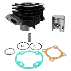 CYLINDER FOR SCOOT MBK 50 OVETTO 2 Stroke, MACH G/YAMAHA 50 NEOS 2 Stroke, JOG/APRILIA 50 SR/MALAGUTI 50 F10 -P2R CAST IRON PREMIUM