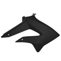 CARENAGE/CACHE RESERVOIR 50 A BOITE ADAPTABLE DERBI 50 SENDA DRD 2011> NOIR BRILLANT DROIT -P2R