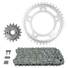 KIT CHAINE ADAPTABLE HONDA 750 VT C SHADOW 1997>2008, VT C SHADOW AERO 2009, VT C2 SHADOW 1997>2001 525 17x41 (DIAM COURONNE 112/138/12.25) (DEMULTIPLICATION ORIGINE) -AFAM