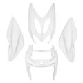 FAIRINGS/BODY PARTS FOR SCOOT MBK 50 NITRO 1997>2012/YAMAHA 50 AEROX 1997>2012 GLOSS WHITE (4 PARTS KIT) -P2R