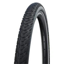 PNEU CITY/VTC 700 X 38 SCHWALBE MARATHON E-PLUS NOIR TR (40-622) RENFORT 5mm VAE/E-BIKE 50KM/H FLANC REFLEX POUR POIDS ROULANT 100KGS