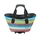 SINGLE BAG FOR BICYCLE-REAR- RACKTIME AGNETHA 2.0 MULTICOLORED - ON CARRIER (L 34cm x L 26cm x h 37cm) - COMPATIBLE RACKTIME SYSTEM SNAP-IT 2.0