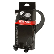 HANDLEBAR TAPE- NEWTON CORK BLACK WITH END CAPS