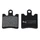 PLAQUETTE DE FREIN NEWFREN POUR SUZUKI 250 BURGMAN 1996>2006 AV / SYM 125 JOYMAX 2016> AV / YAMAHA 1300 FJR 2006> AV / KAWASAKI 250 EPSILON 2002> AV (FD0264BE) (ELITE ORGANIQUE)