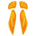 CABOCHON CLIGNOTANT SCOOT ADAPTABLE MBK 50 BOOSTER NG 1995>1998/YAMAHA 50 BWS NG 1995>1998 AV+AR ORANGE (x4) -REPLAY