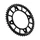 COURONNE MOTO ADAPTABLE KTM 85 SX 2004>2024 / HUSQVARNA 85 TC 2015>2024 / GAS GAS 85 MC 2022>2024 428 49 DTS RACELITE ALU NOIR (DIAM 110/132/8.5) -JT SPROCKETS
