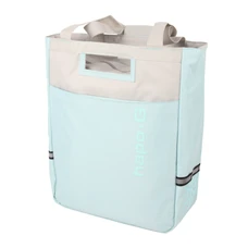 SINGLE BAG FOR BICYCLE-REAR- ISOTHERM ICE BLUE - HOOKS ON CARRIER