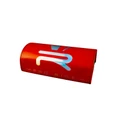 MOUSSE DE GUIDON MOTO CROSS KRM PRO RIDE ROUGE MAT, LOGO HOLOGRAPHIQUE POUR GUIDON SANS BARRE