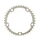 CHANRING FOR ROAD BIKE-5 arms- 38T. Ø130 "INNER" SILVER -ALUMINIUM- MICHE 9/10 Speed (SHIMANO TYPE)