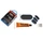 KIT REPARATION PNEU TUBELESS VTT / GRAVEL VELOX PAR L'INTERIEUR AVEC RUSTINES - BOITE (3 PATCHS 32x16mm + 1 PATCH 75x35mm + COLLE 10g + RAPE ACIER) AVEC NOTICE
