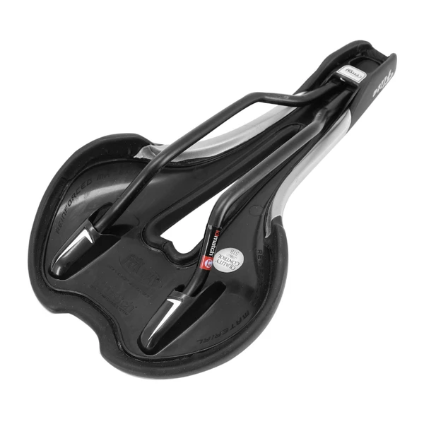 SELLE SLR TM Superflow Noir 145x275mm L3 Rail Manganèse 210g - Confort