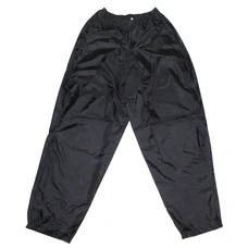 PANTALON DE PLUIE ADX ECO NOIR   S  (PRESSIONS ET ELASTIQUE D'AJUSTEMENT + SAC DE TRANSPORT)