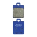 BRAKE PADS -POLINI FOR PIAGGIO 125 LIBERTY, 50 ZIP, 125 VESPA / BENELLI 50 491 RR / SYM 50 SYMPHONY, 125 SYMPHONY / PEUGEOT 125 TWEET (L 35.5mm - H 48.8mm - thk7mm) (174.0014) (FOR RACE)