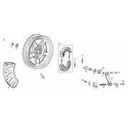 Roue arrière