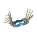 OUTIL MULTIFONCTION CYCLUS 10 FONCTIONS CLE ALLEN 2/2.5/3/4/5/6/8 + TOURNEVIS PLAT ET CRUCIFORME + torx T25 (8,3 x 4,0 x 1,9 cm)