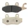 PLAQUETTE DE FREIN CL BRAKES POUR KAWASAKI Z125 2019> AV/AR, 650 KLR 2008>2018 AR / TRIUMPH 750-900-1000-1200 DAYTONA AR, 955-1050 TIGER AR (1 JEU DE 2 PLAQUETTES) (2326 A3+ TOURING METAL FRITTE)