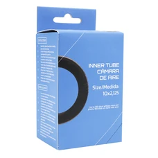 CHAMBRE A AIR TROTTINETTE 10 X 2.125 VALVE STANDARD COUDEE 90- (90- EXTERIEUR)