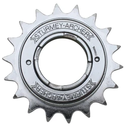 FREEWHEEL 1 Speed SUNRACE 18T. SILVER -FOR CHAIN 3.30 - 1/2"x1/8" - In box.