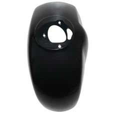 GARDE BOUE AV MAXISCOOTER ADAPTABLE PIAGGIO 125-250-300 VESPA GTS NOIR BRUT A PEINDRE
