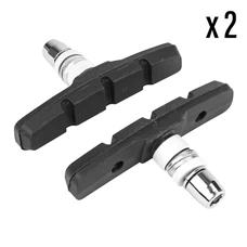 BRAKE PADS FOR MTB- THREADED STUD SYMETRIC- NEWTON 70mm BLACK (2 PAIRS)