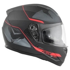 CASQUE INTEGRAL SCOOT ADX AI450 GRAPHIC NOIR/GRIS/ROUGE MAT L PINLOCK READY (DOUBLE ECRAN) (ECE 22.06)