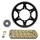 CHAIN AND SPROCKET KIT FOR TRIUMPH 660 TRIDENT 2021> 520 16x51 (REAR SPROCKET Ø 106/125/10.5). (OEM SPECIFICATIONS). -AFAM
