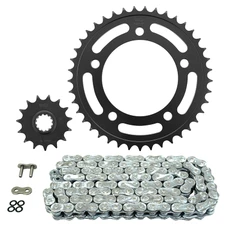 KIT CHAINE ADAPTABLE HONDA 500 CB X 2013>2015, CB X ABS 2013>2018, CBR R 2013>2017, CB F ABS 2013>2021 520 14x41 (DIAM COURONNE 112/138/12.5) -AFAM