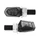 TURN SIGNAL (UNIVERSAL) REPLAY XRUN 5 MICRO SMOKED/BLACK 6 LEDS -CEE APPROVED- (PAIR) (L 24mm / H 13mm / Wd 16mm)