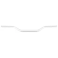 HANDLEBAR FOR 50cc MOTORBIKE OVERSIZE ALUMINIUM WHITE W800mm H80mm ( varying Ø 22,2x28,6x22,2)