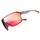 LUNETTES VELO ADULTE GIST RANGE MONTURE ROUGE MAT - PROTECTION 100% UV - UVA - UVB - (VERRE CAT 3)