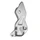 SUPPORT/PLATINE DE REPOSE PIED PILOTE GAUCHE ORIGINE PIAGGIO APRILIA 750-1200 DORSODURO 2008>, 900 DORSODURO 2017>  -856780-