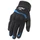 GLOVES ADX SUMMER VISTA WITH PROTECTIVE SHELL BLACK/BLUE EURO 8 (S) (APPROVED EN 13594:2015)