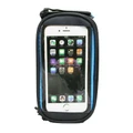 SMARTPHONE BAG FOR BICYCLE -ON TOP TUBE OR STEM - VELCRO TAPE FASTENING (19.5x10x9cm)