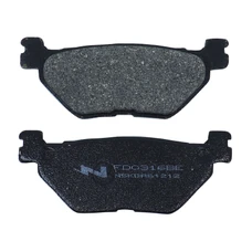 BRAKE PADS NEWFREN FOR YAMAHA 500 T MAX 2001>2003 Rear  (L 100mm - H 39mm - thk 12mm)  (FD0316BE)  (SCOOTER ELITE ORGANIC)