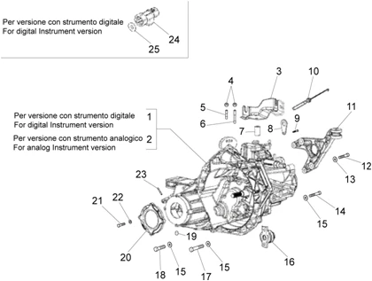 Carter de boîte de vitesses