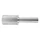 ADAPTATEUR/BROCHE DE LEVE/BEQUILLE MOTO STAND ARRIERE MONOBRAS POUR BMW 1200 R, 1300 K, 1200 R NINE T ACIER ARGENT DIAM 53,5 mm -P2R
