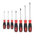 SCREWDRIVER P2R (SET OF 7 IN A BOX : 4 (FOR SLOTTED SCREW) 3, 4, 5.5, 6.5mm + 3 (FOR CROSS-HEAD SCREW PH0, PH1, PH2)