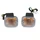 TURN SIGNAL FOR SCOOT MBK 50 STUNT 2004>/YAMAHA 50 SLIDER 2004> - FRONT+REAR- TRANSPARENT/BLACK -CEE APPROVED- (PAIR)     -REPLAY-