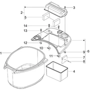 Logement casque - Dessous de selle