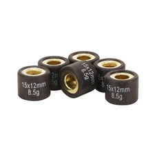 GALET/ROULEAU SCOOT MAGNETI MARELLI 15x12 8,5g (x6) POUR MBK 50 BOOSTER, NITRO, OVETTO, STUNT/YAMAHA 50 BWS, AEROX, NEOS, SLIDER