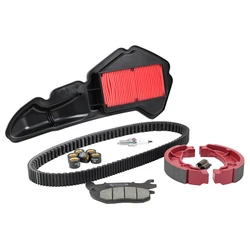 KIT ENTRETIEN MAXISCOOTER ADAPTABLE HONDA 125 PCX 2018>2020 PLAQUETTE ORGANIQUE (PACK 6 PIECES) -SELECTION P2R