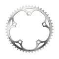 CHAINRING FOR ROAD BIKE- 5 Arms- 50T.Ø 130 -OUTER- ALUMINIUM SILVER- 7075 TA ALIZE (SHIMANO TYPE)8/9/10 Speed