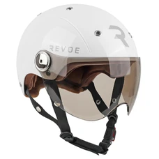 CASQUE VELO ADULTE REVOE PREMIUM URBAIN/CITY KAKI MAT TAILLE 59-60 VISIERE REGLABLE, PROTECTION OREILLE AMOVIBLE (VENDU EN BOITE) COMPATIBLE EBIKE ET TROTTINETTE - HOMOLOGATION EN1078+A1